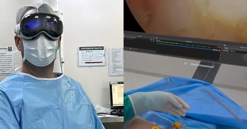 Apple Vision Pro Utilized in Surgical Procedure to Aid Doctor in Shoulder Surgery