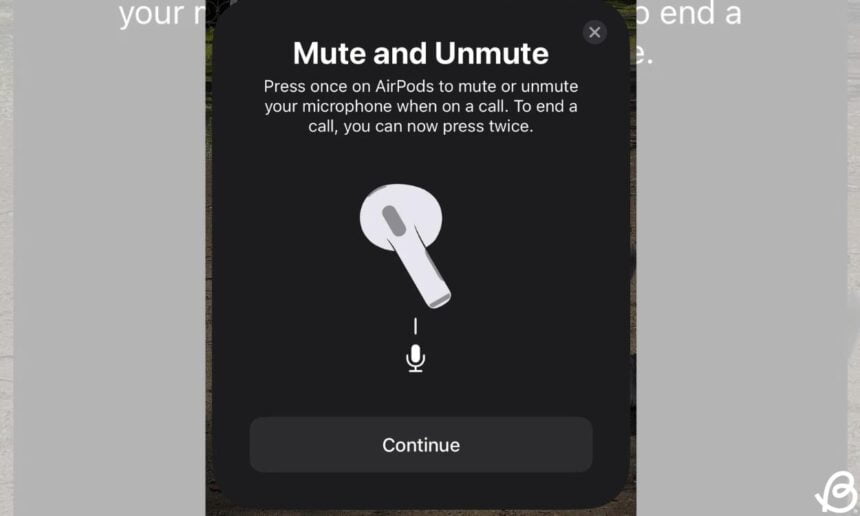 How to Stop the Annoying Notification Popup on AirPods for Muting and Unmuting