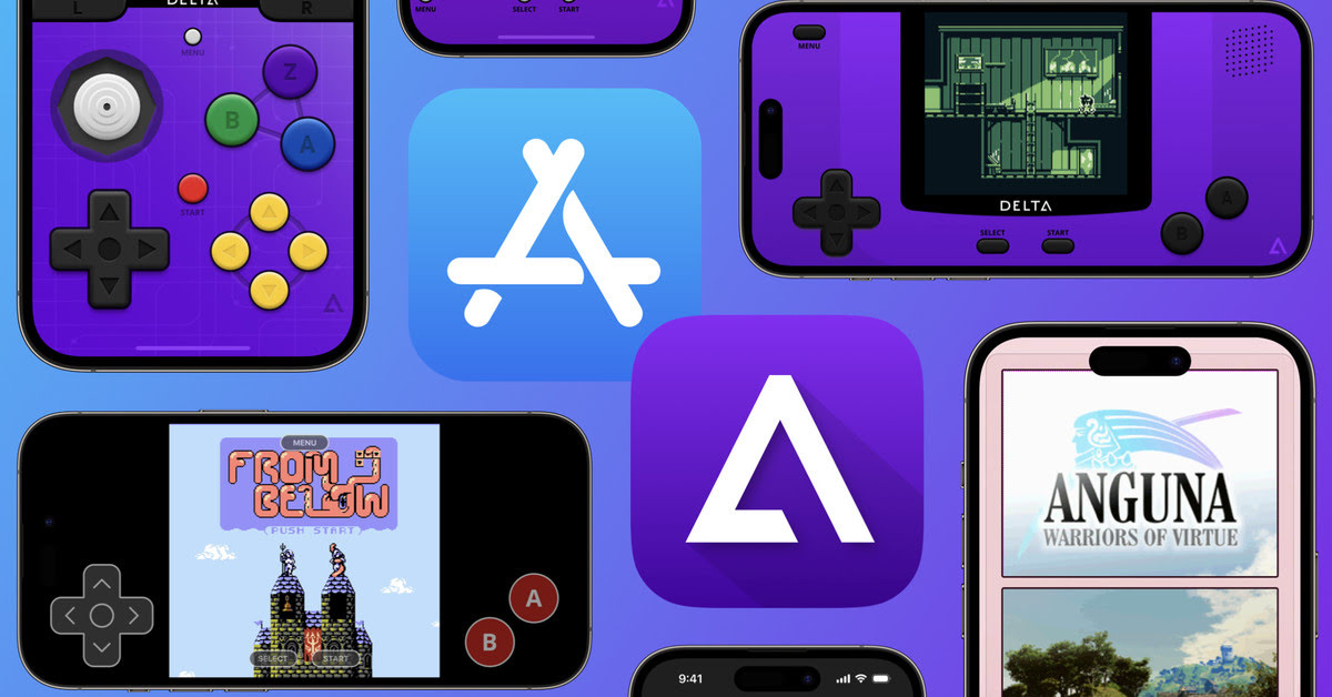 The Delta Game Emulator is Now Available for Free on the Apple App Store for iPhones