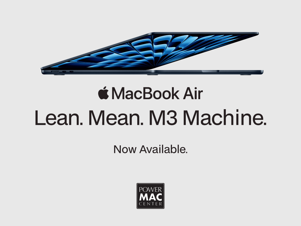 The MacBook Air M3 is now in stock at selected Power Mac Center and The Loop stores nationwide.